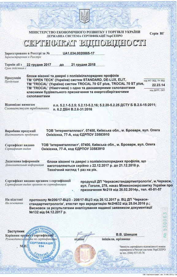 Сертификаты